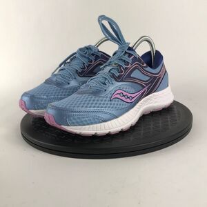 Saucony Cohesion 12 Blue Athletic Running Shoes S10473-3 Women’s Size 7.5